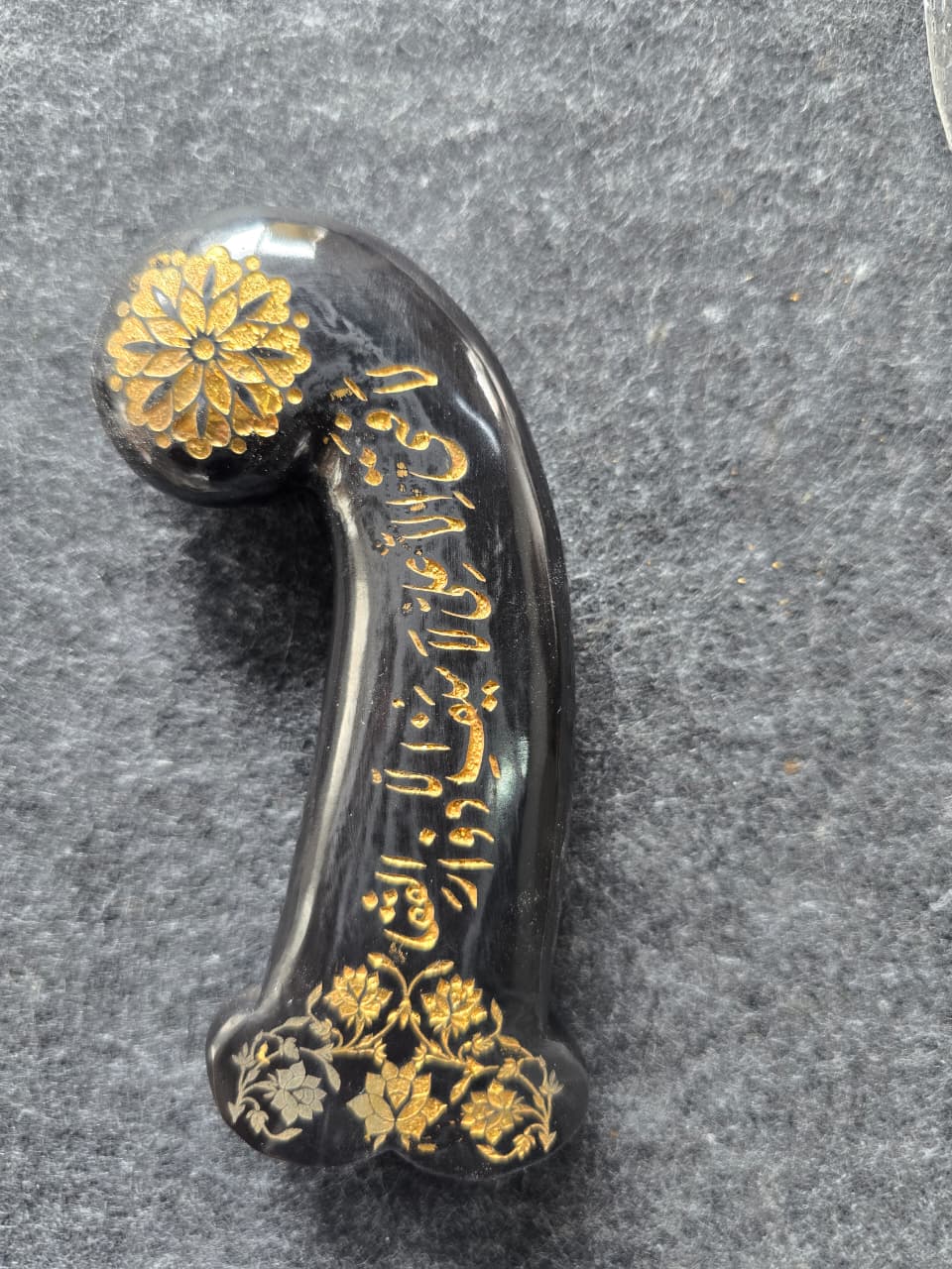 Rare islamic mughal handmade flower hilt